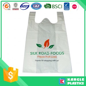 HDPE Virgin Material Vest Bag for Shopping