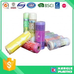 Manufacturer Price Trash Bag on Roll with Paper Core