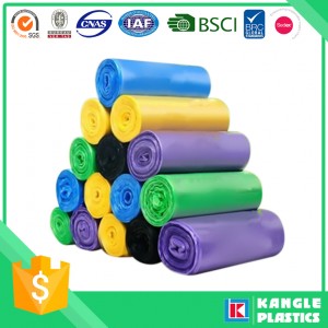 High Quality Star Seal Color Refuse Bag on Roll