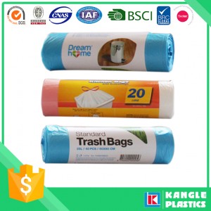 Plastic Swing Bin Liners with Drawstring
