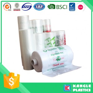 Biodegradable Plastic Roll Bag with Epi Additive