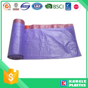 Factory Price Biodegradable Drawstring Plastic Garbage Bag