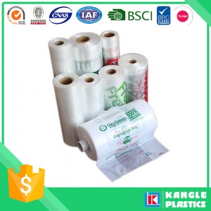 Disposable Freezer Bag Roll for Fruit and Vegetable