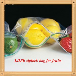 Flat Bottom Food Grade High Quality Ziplock Freezer Bags