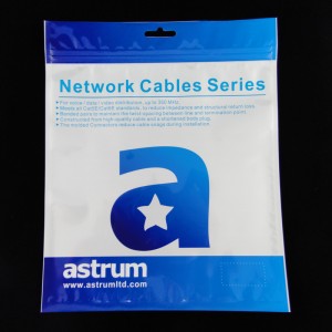 High Quality Plastic Mail Bags with Zip Lock (MS-IB018)