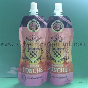 Stand up Spout Pouches for Drink Packing