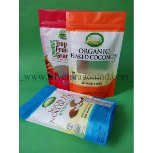 Stand up Plastic Packaging Bag with Zipper