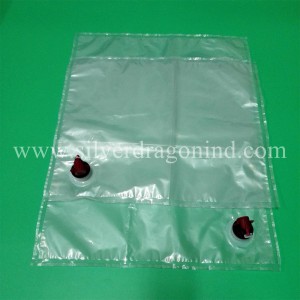 Transparent Bag in Box with Butterfly Tab