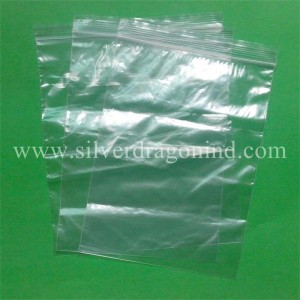 Plastic PE Ziplock Bags for Sample Packing
