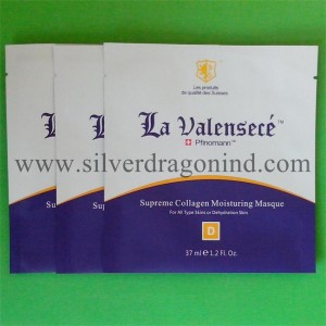 Facial Mask Pouch with Matt Finish