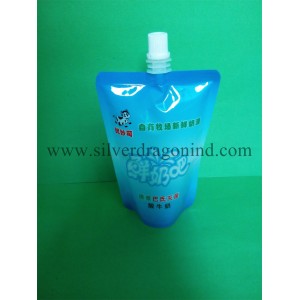 Stand up Spout Pouch for Milk Packaging