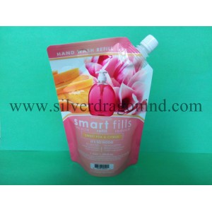 1L Stand up Spout Pouch for Washing Liquid
