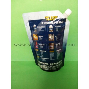 No Leak Spout Pouch for Chemical Liquid Packing