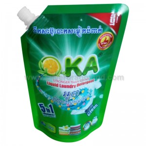 Stand up Bag for 500ml Washing Liquid Packing