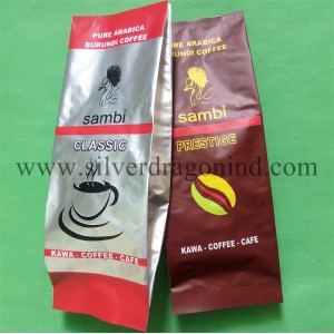 Coffee Bag with Valve for 250g Coffee Bean Packing
