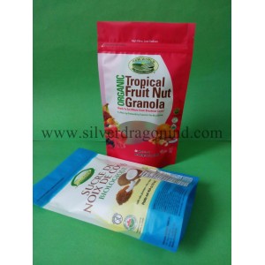 Stand up Pouch with Ziplock, Snack Packing Bag