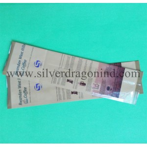 Keep Dry Kraft Paper Coffee Bag with Valve