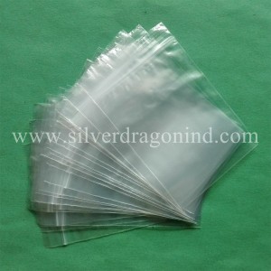 Clear Plastic Bags with Ziplock for Jewelry Packing