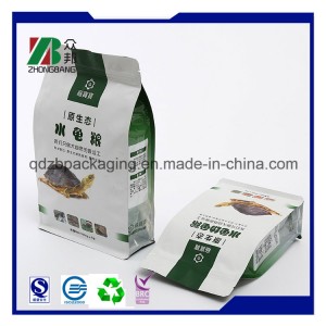 High Quality 8 Side Sealed Flat Bottom Packaging Bag