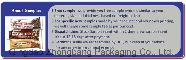 Ziplock Stand up Pouch for Food Packaging