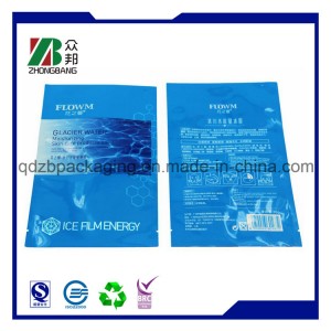 Colorful Printed Plastic Cosmetics Packaging Bag for Facial Mask