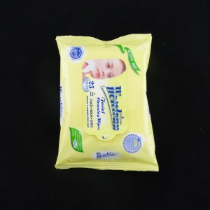 Popular Custom Printing Laminated Plastic Wet Paper Bags