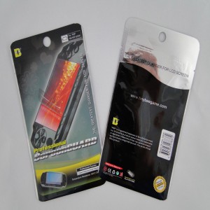 Free Logo Design Laminated Three-Side-Sealing Aluminum Foil Screen Protection Packaging