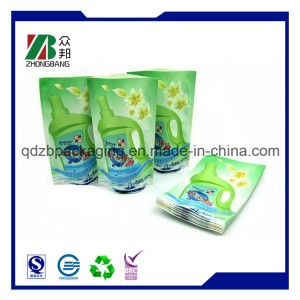 Promotion Stand-up Packaging Plastic of Washing Powder Bag (ZB266)