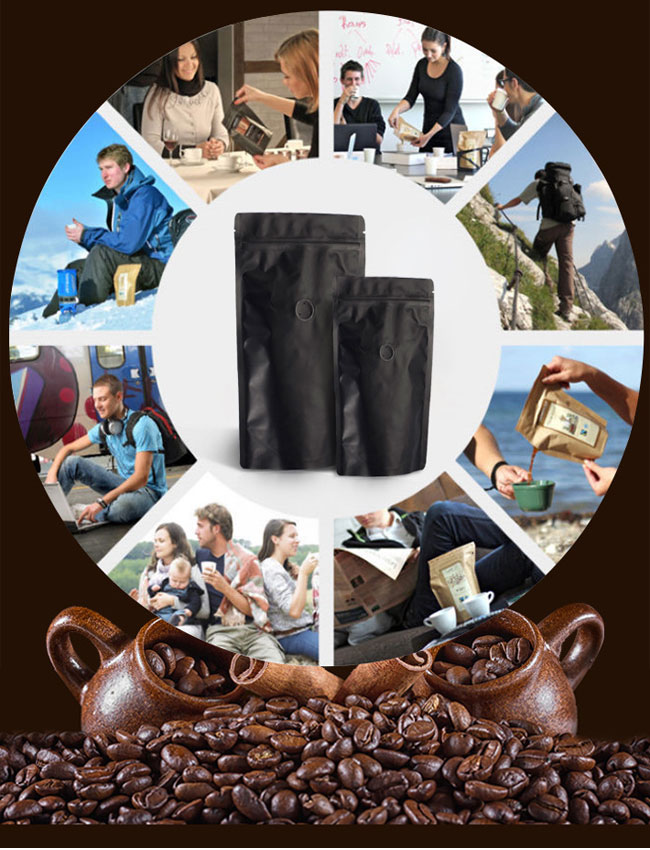 Eco-Friendly Aluminium Foil Coffee Bag