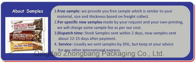 Food Grade Custom Printed Plastic Packaging Bag