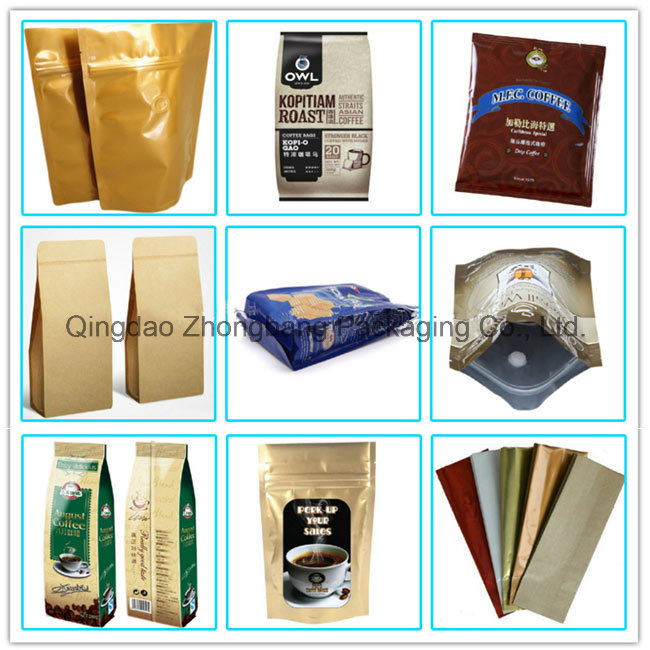 Aluminum Foil Coffee Bag with Gusset