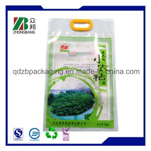 Flexible Packaging Hand Bag for Rice Packing