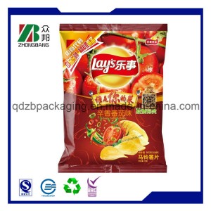 Custom Printing Potato Chips Food Packaging Bag