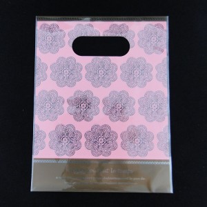 Custom Design PE Shopping Bag with Handle for Cloth