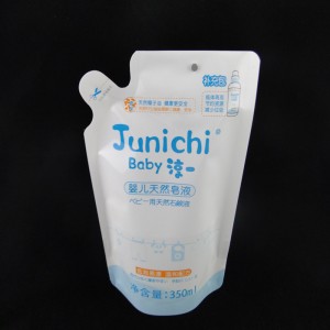 PE Stand up Zipper Pouches Doypack for Laundry Detergent