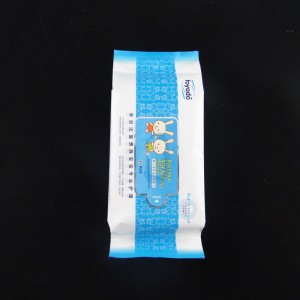 Top Quality Customized Color Wet Wipes Plastic Packaging Bags