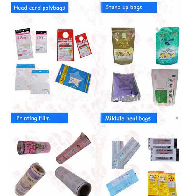 8 Side -Sealed Stand up Bag with Reclosable Zipper