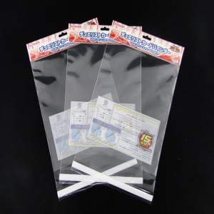 Customized Painting Transpatent Self-Adhesive BOPP Plastic Packaging Header Bags