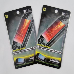 Free Logo Design Laminated Three-Side-Sealing Aluminum Foil Screen Protection Bags