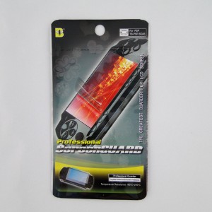 Customized Logo Design Laminated Three-Side-Sealing Aluminum Foil Screen Protection Bags