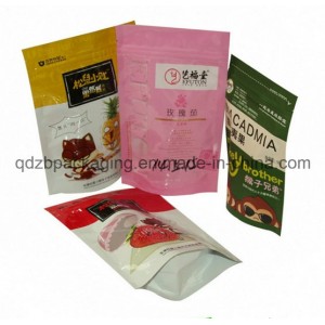 Stand up Zipper Pouch Bags with Butterfly Hole