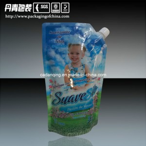 Baby Eco- Friendly Flexible Pour Spout Pouch with Corner Spout (DQ0201)