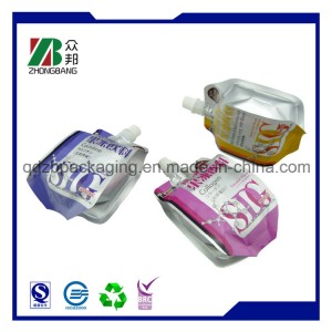Juice Stand up Packing Bag with Spout or Cap