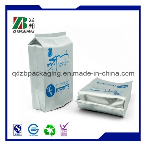 Custom Printed Heat Seal Aluminum Foil Bags with Tear Notch