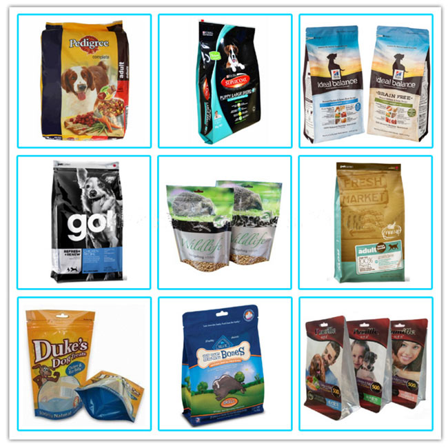 Custom Design Gravure Printing Plastic Pet Food Packaging