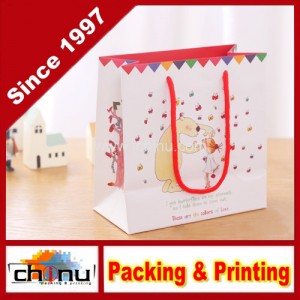 Paper Gift Bag / Art Paper Bag / White Paper Bag (210132)