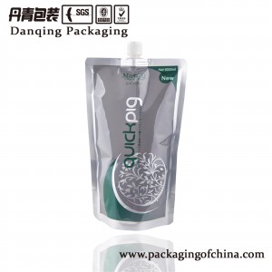 Gel Shampoo Doypack, Laminating Material Packaging Bags Y0570