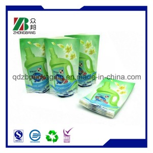 Customize Laundry Detergent Packaging Spout Pouch