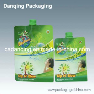 Stand up Spout Bag, Shampoo Plastic Bag (DQ211)