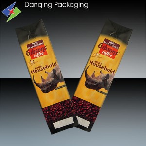 Stand up Pouch Food Packaging Coffee Bag with Valve (DQ)